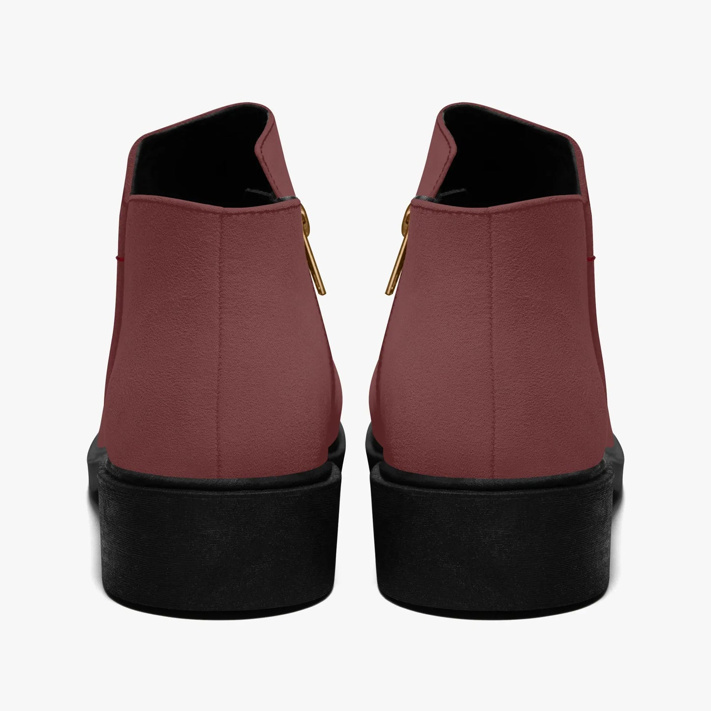 auburn-elegante-reissverschluss-stiefeletten-stiefeletten-jlr-design-2 - JLR Design
