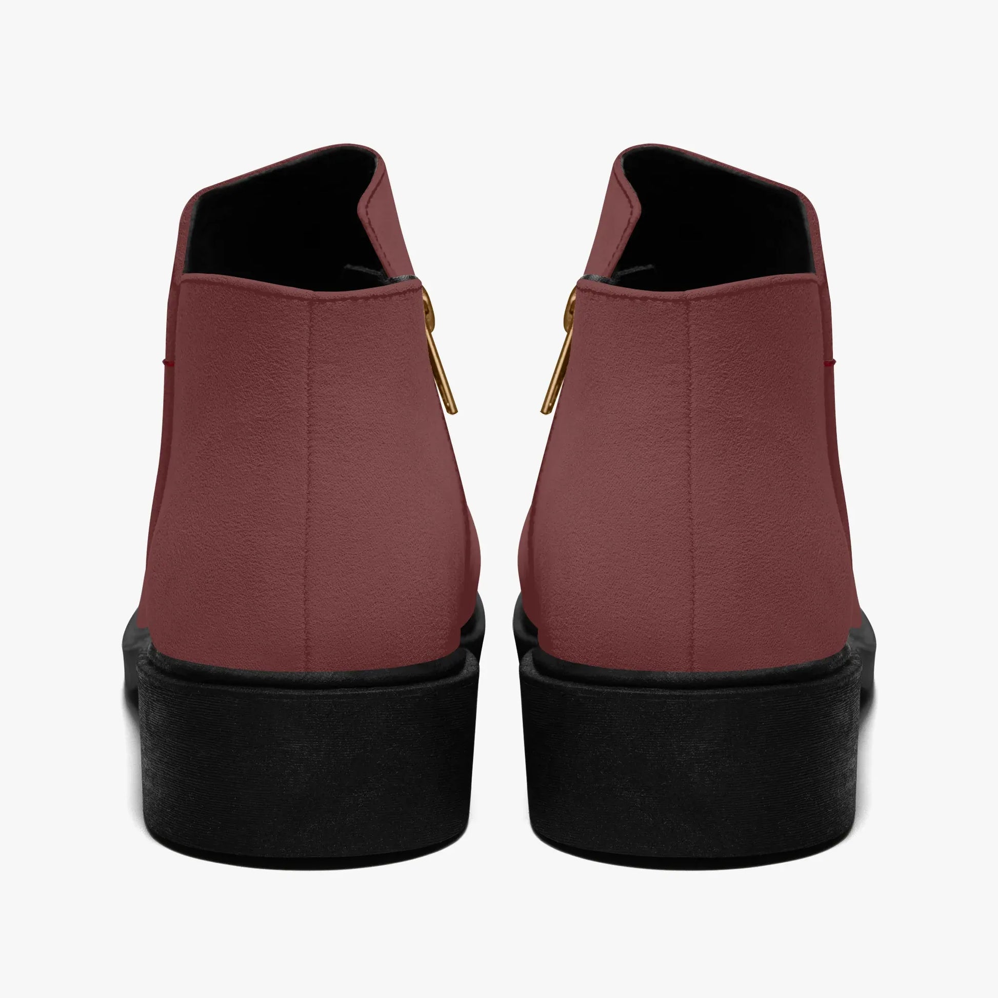 auburn-elegante-reissverschluss-stiefeletten-stiefeletten-jlr-design-2 - JLR Design