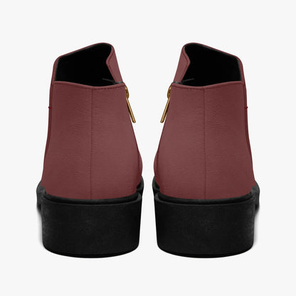 auburn-elegante-reissverschluss-stiefeletten-stiefeletten-jlr-design-2 - JLR Design