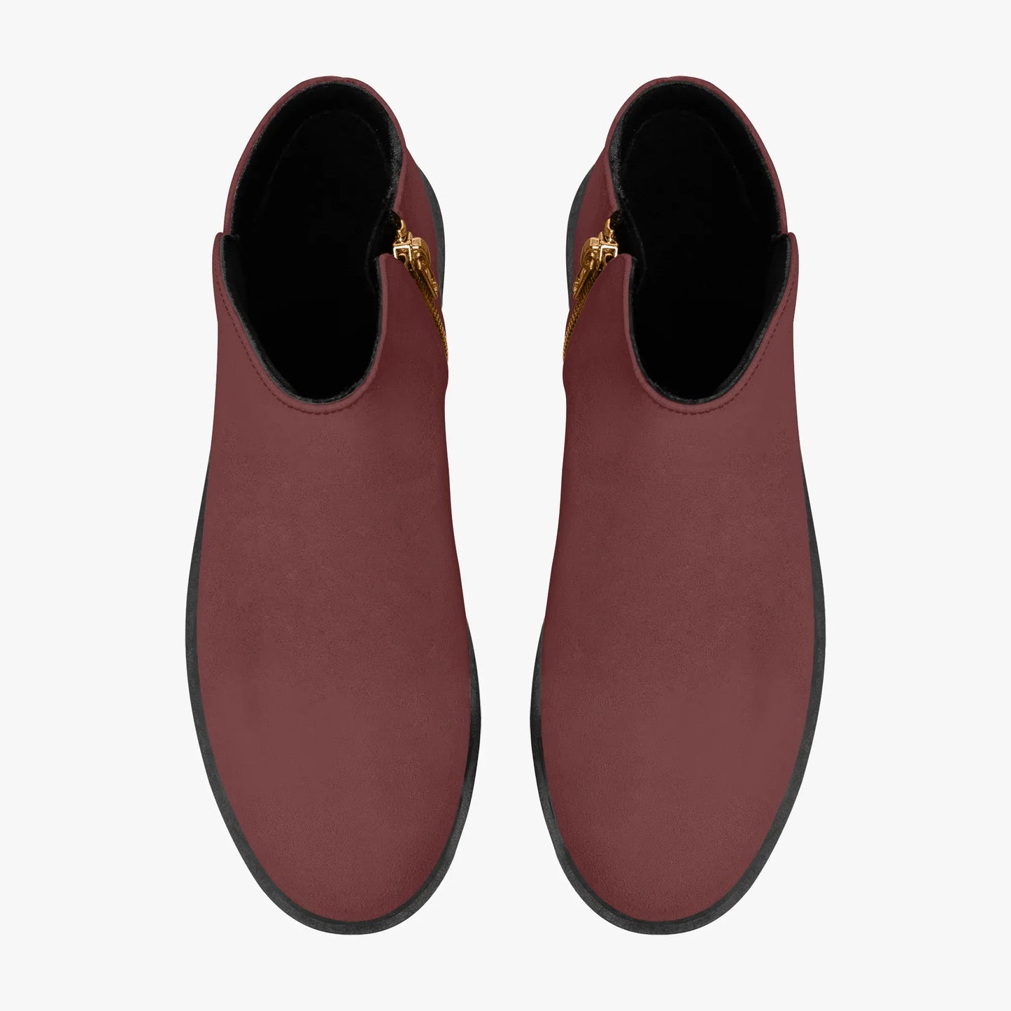 auburn-elegante-reissverschluss-stiefeletten-stiefeletten-jlr-design-7 - JLR Design