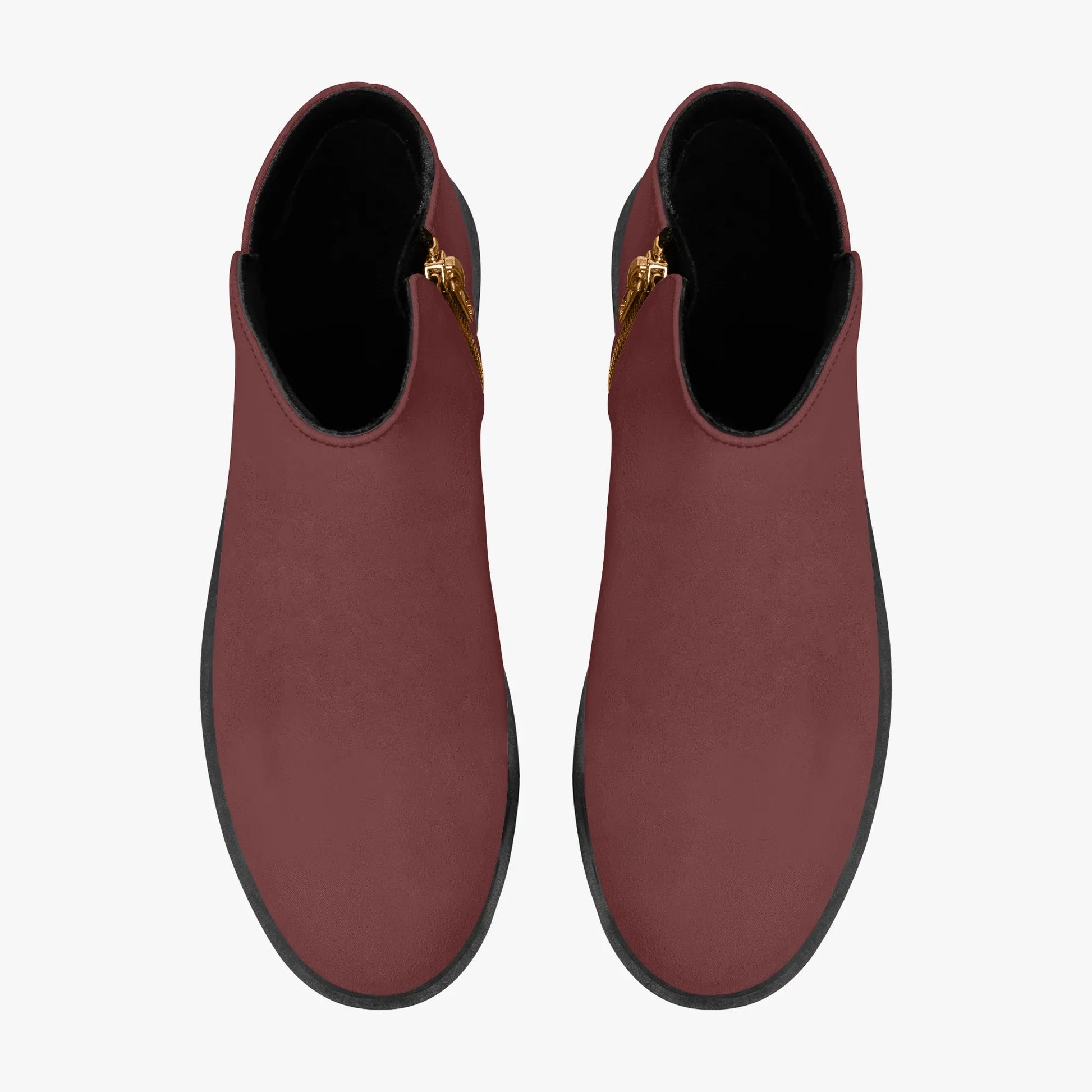 auburn-elegante-reissverschluss-stiefeletten-stiefeletten-jlr-design-7 - JLR Design