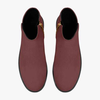 auburn-elegante-reissverschluss-stiefeletten-stiefeletten-jlr-design-7 - JLR Design