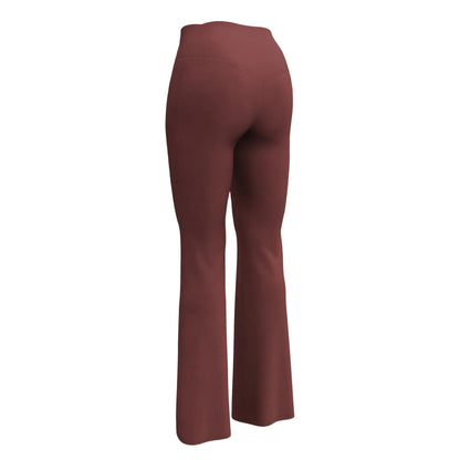 auburn-high-waist-flare-leggings-flare-leggings-jlr-design-12 - JLR Design