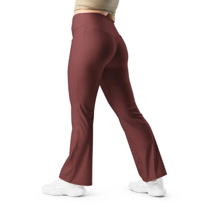auburn-high-waist-flare-leggings-flare-leggings-jlr-design-5 - JLR Design