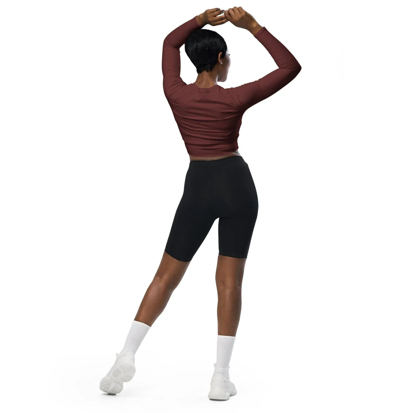 auburn-long-sleeve-damen-crop-top-long-sleeve-crop-top-jlr-design-3 - JLR Design