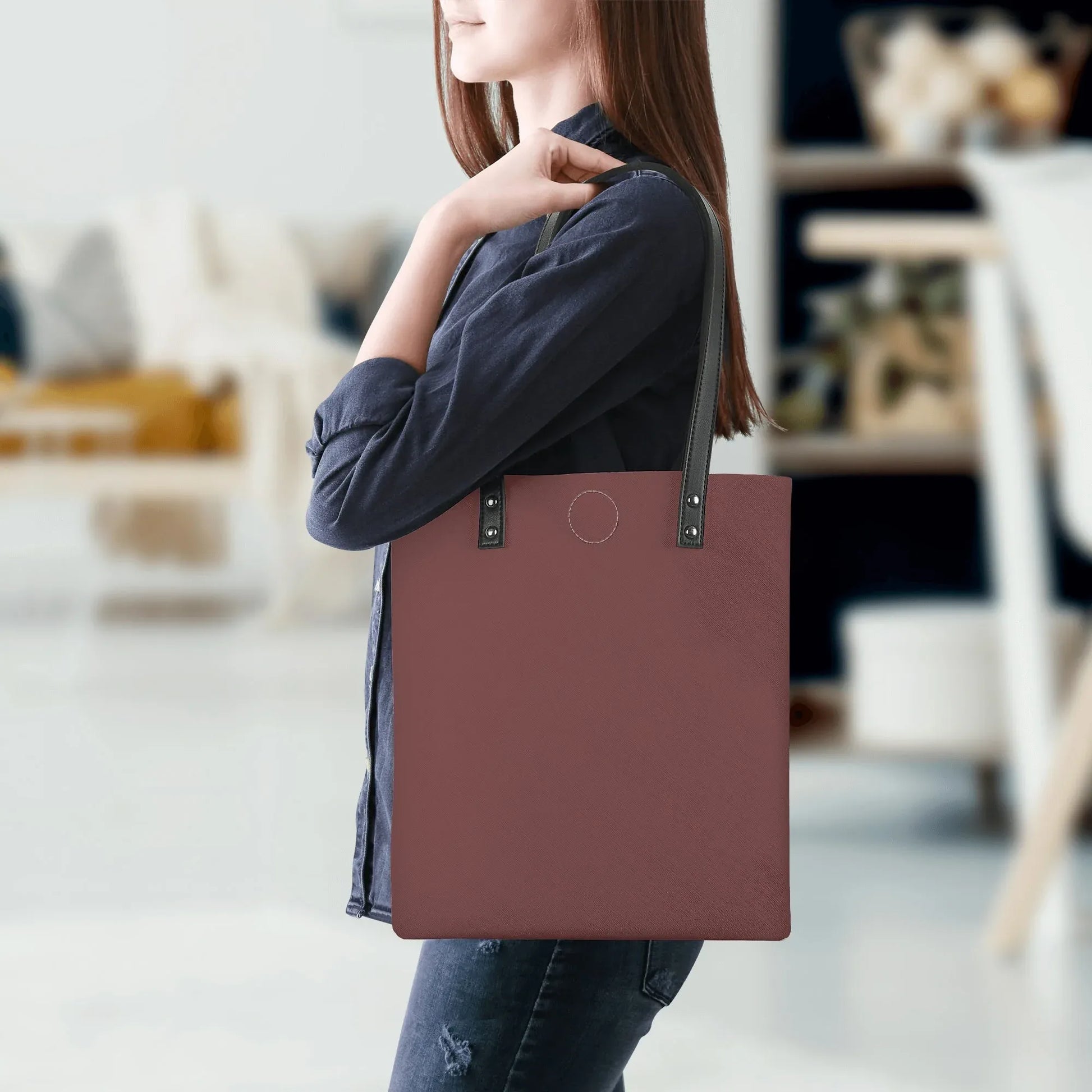 auburn-pu-leder-handtasche-handtasche-jlr-design-5 - JLR Design