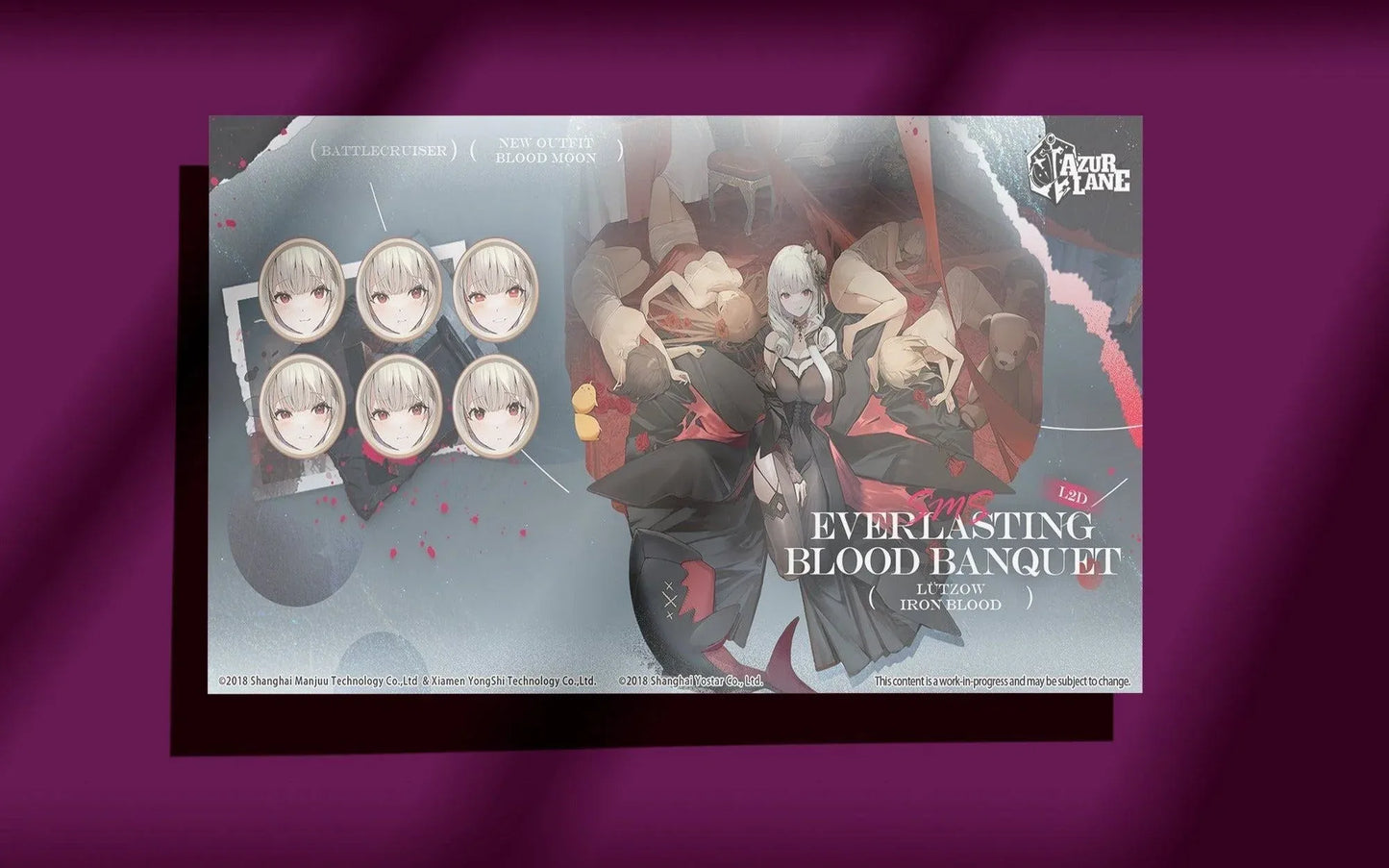 azur-lane-blood-moon-sms-lutzow-everlasting-blood-banquet-poster-jlr-design-1 - JLR Design