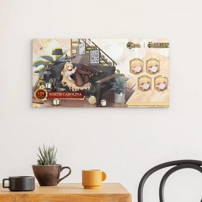 azur-lane-poster-3rd-anniversary-north-carolina-poster-jlr-design-2 - JLR Design