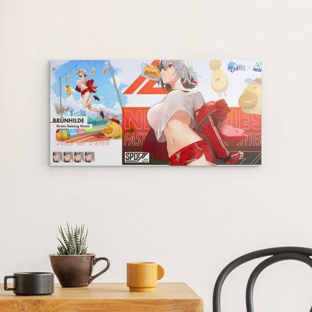 azur-lane-poster-4th-anniversary-brunhilde-poster-jlr-design-2 - JLR Design