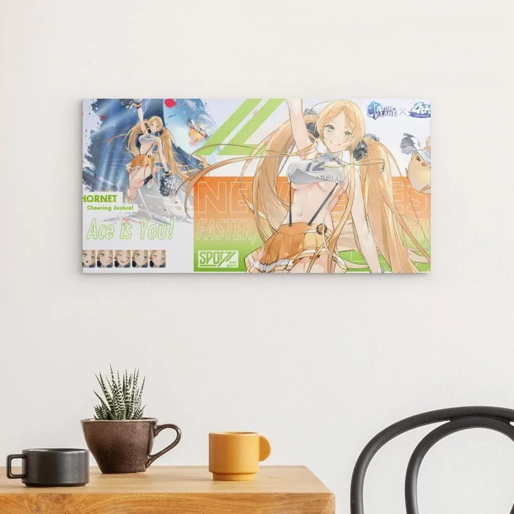azur-lane-poster-4th-anniversary-hornet-poster-jlr-design-2 - JLR Design