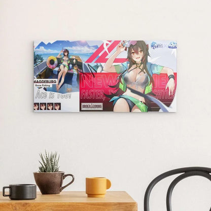 azur-lane-poster-4th-anniversary-magdeburg-poster-jlr-design-2 - JLR Design