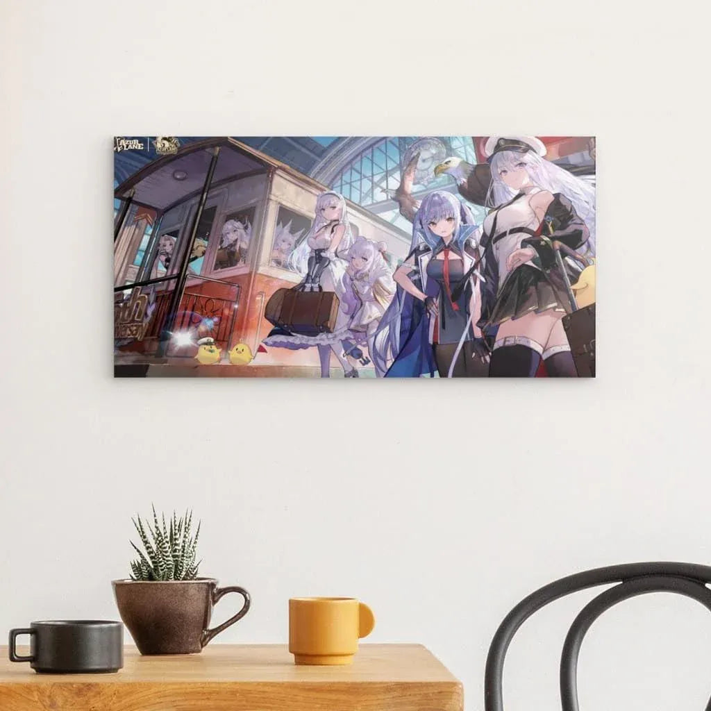 azur-lane-poster-6th-anniversary-metal-print-jlr-design-2 - JLR Design