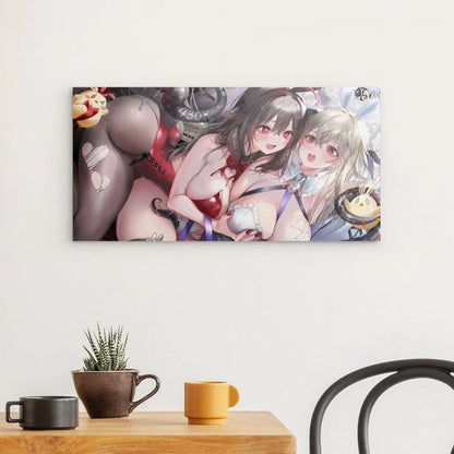 azur-lane-poster-anchorage-and-royal-fortune-metal-print-jlr-design-2 - JLR Design