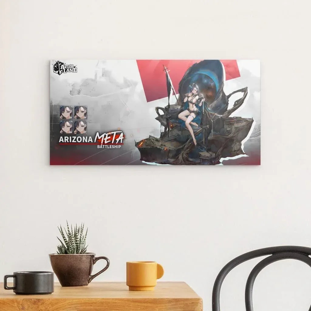azur-lane-poster-arizona-meta-battleship-poster-jlr-design-2 - JLR Design