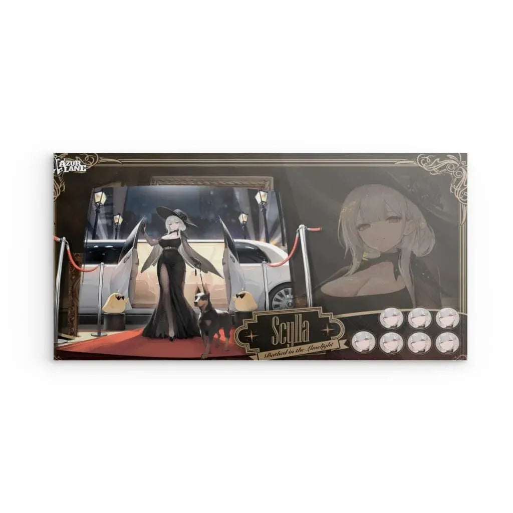 azur-lane-poster-bathed-in-the-limelight-scylla-metal-print-jlr-design-1 - JLR Design