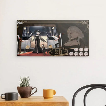 azur-lane-poster-bathed-in-the-limelight-scylla-metal-print-jlr-design-2 - JLR Design