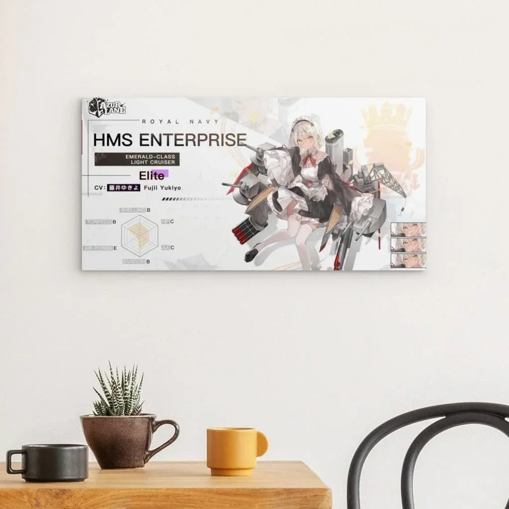 azur-lane-poster-charakter-hms-enterprise-poster-jlr-design-2 - JLR Design