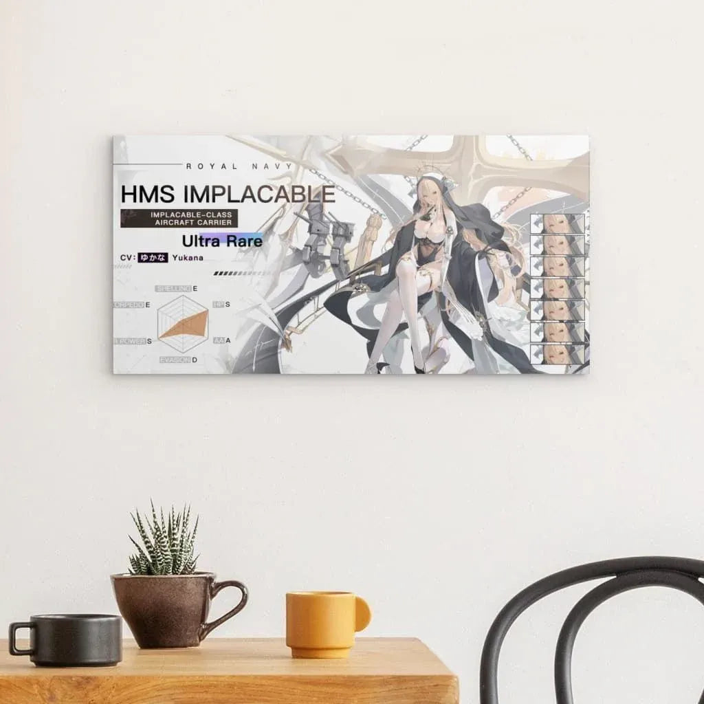 azur-lane-poster-charakter-hms-implacable-poster-jlr-design-2 - JLR Design