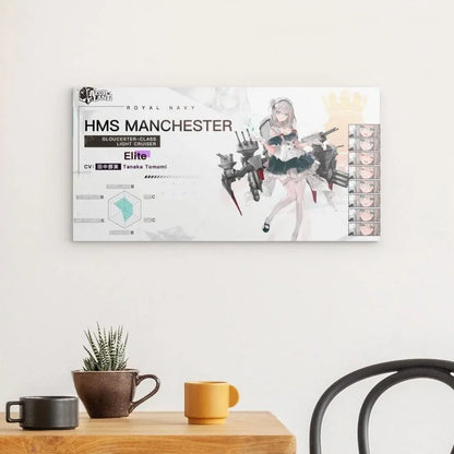 azur-lane-poster-charakter-hms-manchester-poster-jlr-design-2 - JLR Design