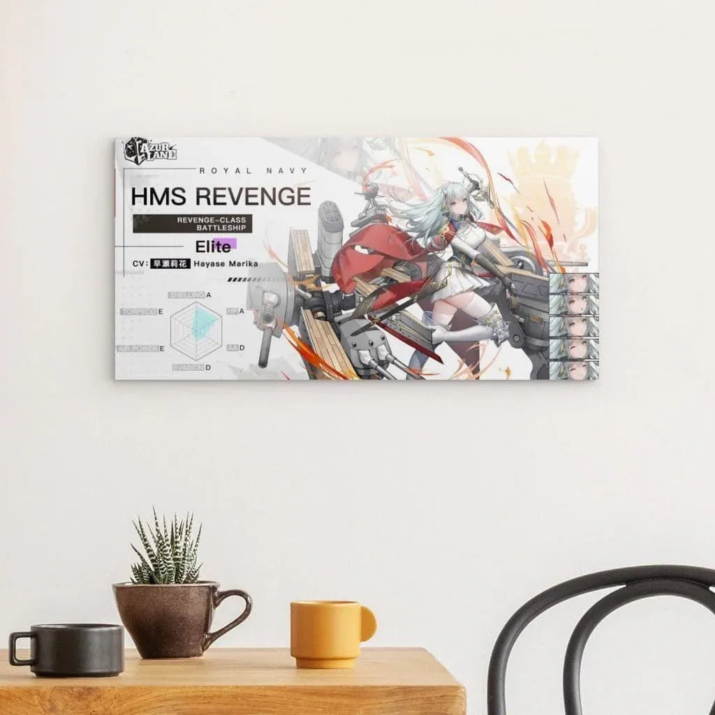 azur-lane-poster-charakter-hms-revenge-poster-jlr-design-2 - JLR Design