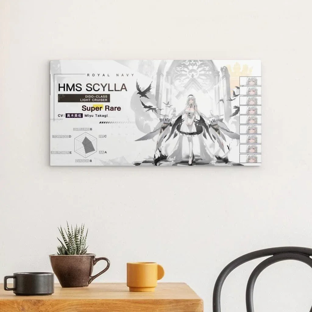 azur-lane-poster-charakter-hms-scylla-poster-jlr-design-2 - JLR Design