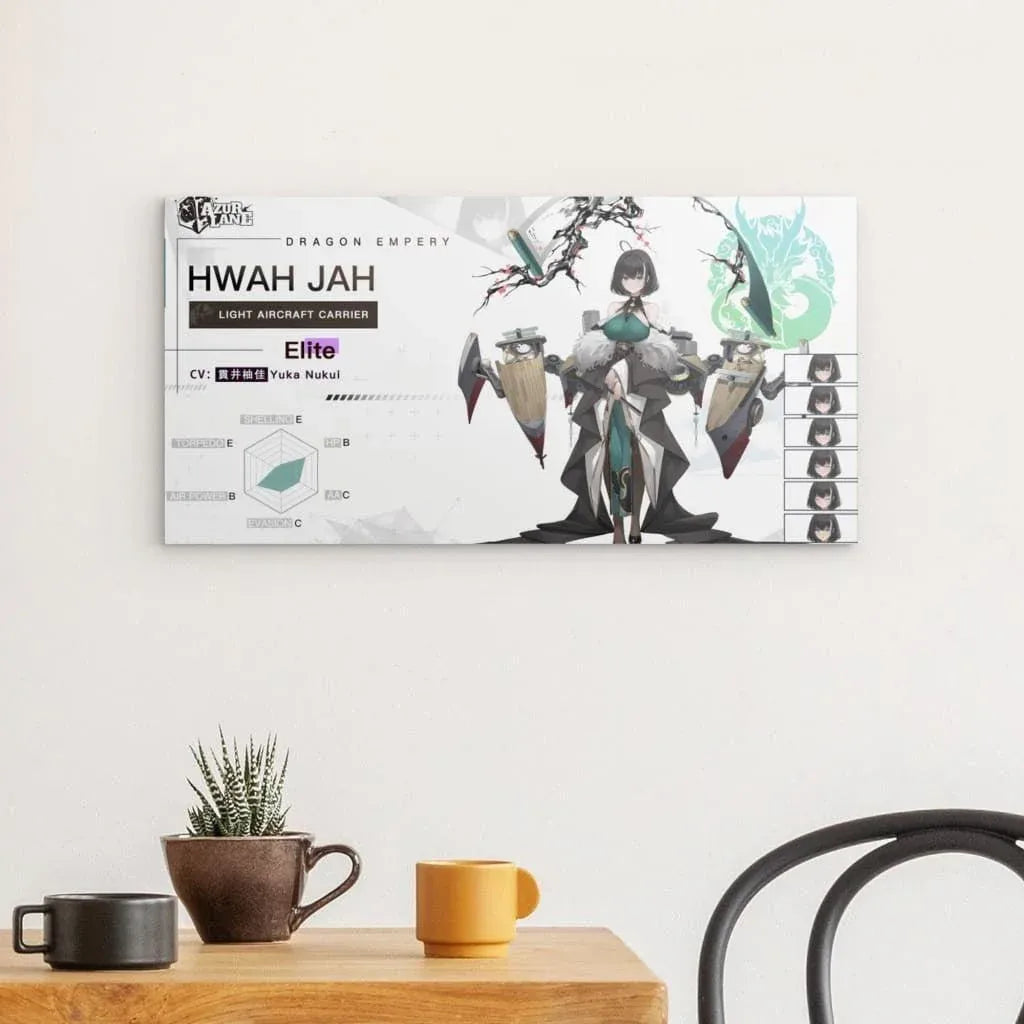 azur-lane-poster-charakter-hwah-jah-poster-jlr-design-2 - JLR Design