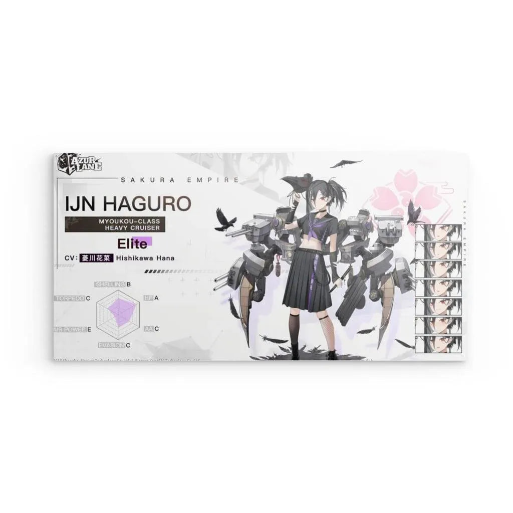 azur-lane-poster-charakter-ijn-haguro-poster-jlr-design-1 - JLR Design