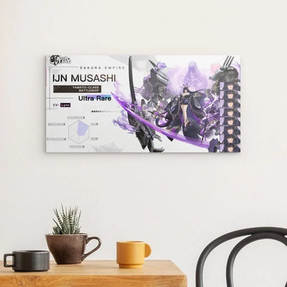 azur-lane-poster-charakter-ijn-musashi-poster-jlr-design-2 - JLR Design