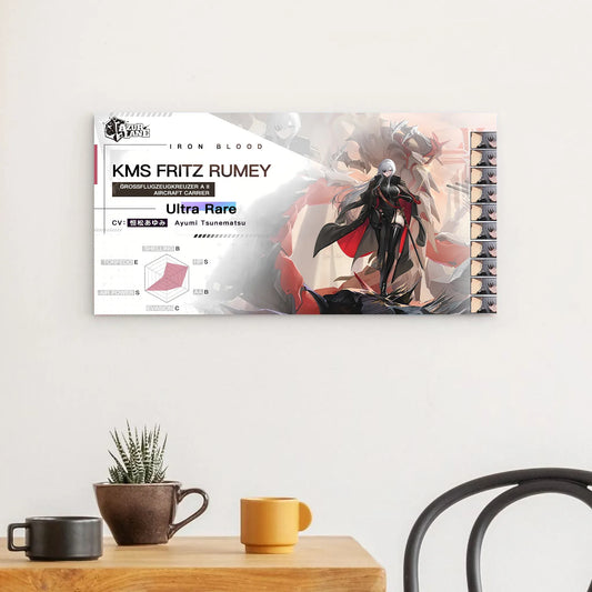azur-lane-poster-charakter-iron-blood-kms-fritz-rumey-poster-jlr-design-1 - JLR Design