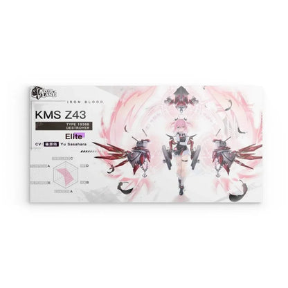 azur-lane-poster-charakter-iron-blood-kms-z43-metal-print-jlr-design-1 - JLR Design