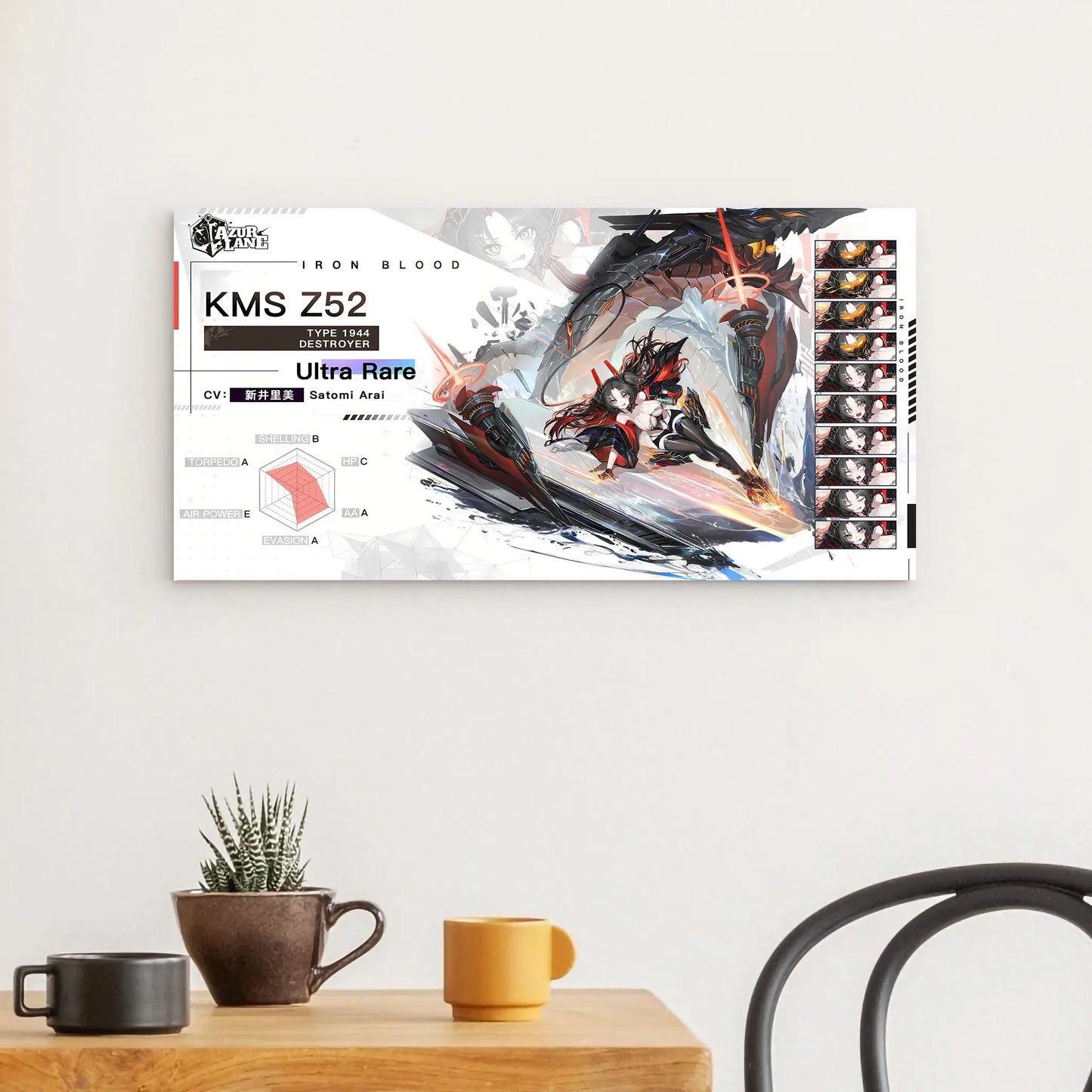 azur-lane-poster-charakter-iron-blood-kms-z52-poster-jlr-design-1 - JLR Design