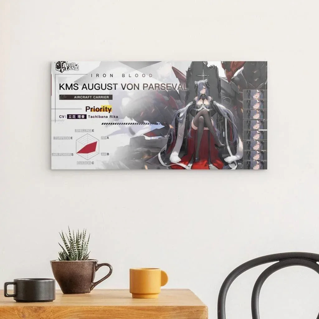 azur-lane-poster-charakter-kms-august-von-parseval-poster-jlr-design-2 - JLR Design
