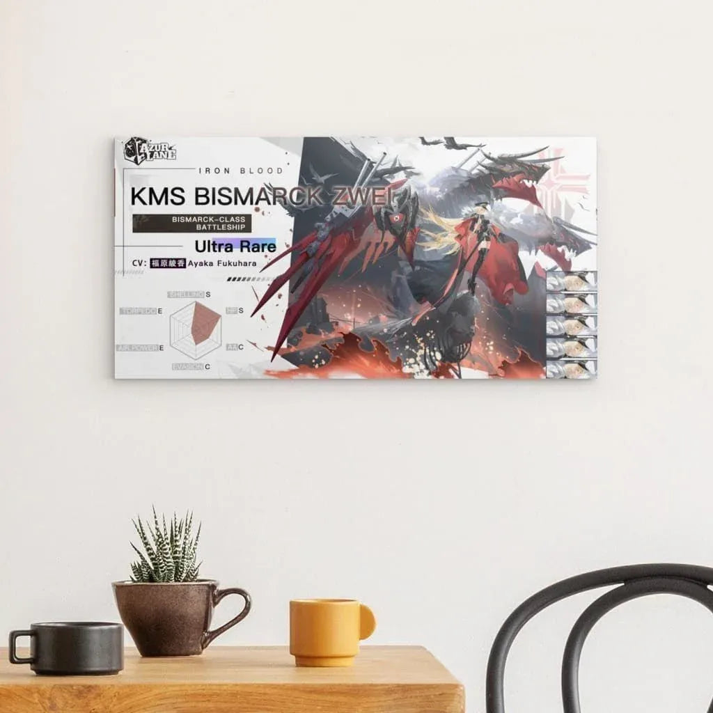 azur-lane-poster-charakter-kms-bismarck-zwei-poster-jlr-design-2 - JLR Design