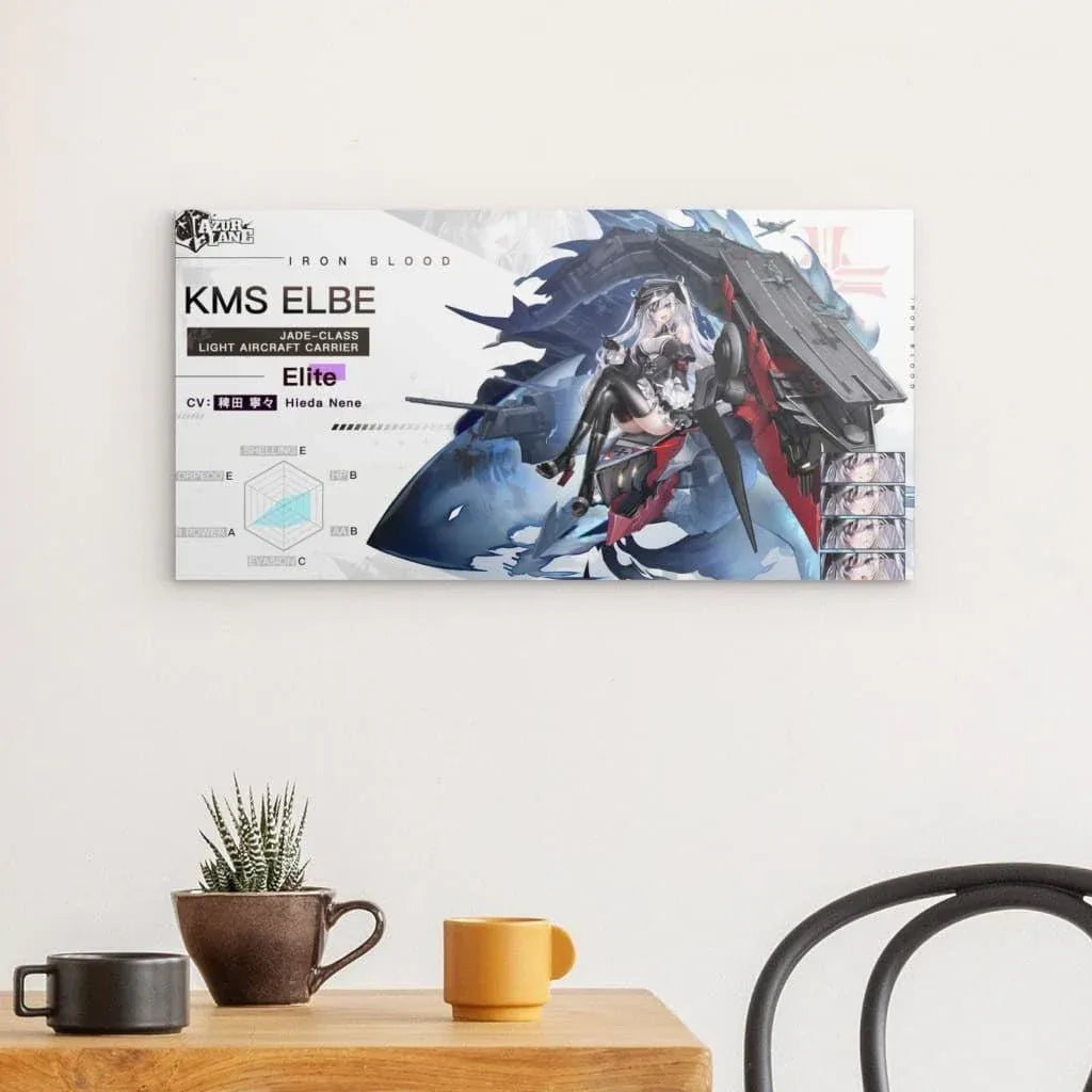 azur-lane-poster-charakter-kms-elbe-poster-jlr-design-2 - JLR Design