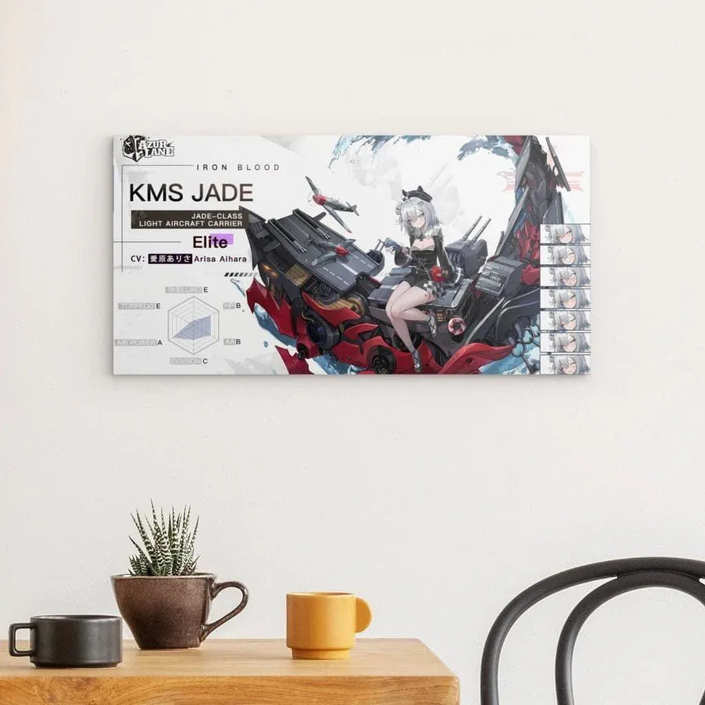 azur-lane-poster-charakter-kms-jade-poster-jlr-design-2 - JLR Design