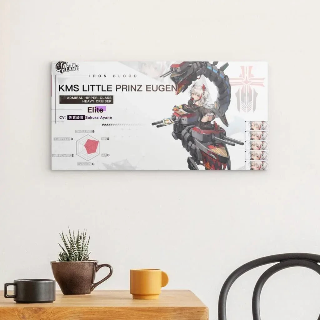 azur-lane-poster-charakter-kms-little-prinz-eugen-poster-jlr-design-2 - JLR Design