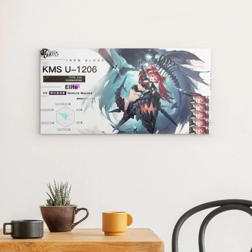 azur-lane-poster-charakter-kms-u-1206-poster-jlr-design-2 - JLR Design