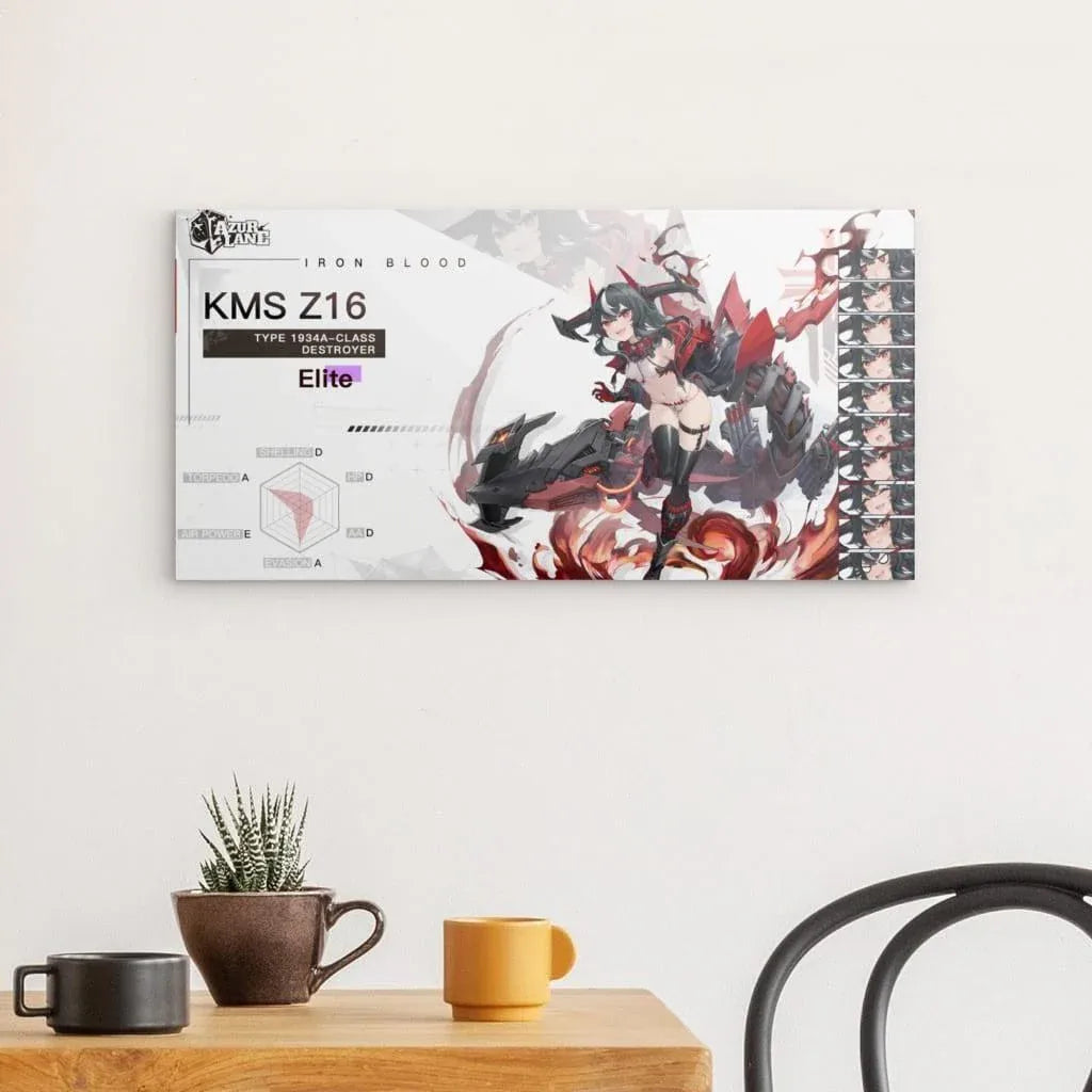 azur-lane-poster-charakter-kms-z16-poster-jlr-design-2 - JLR Design