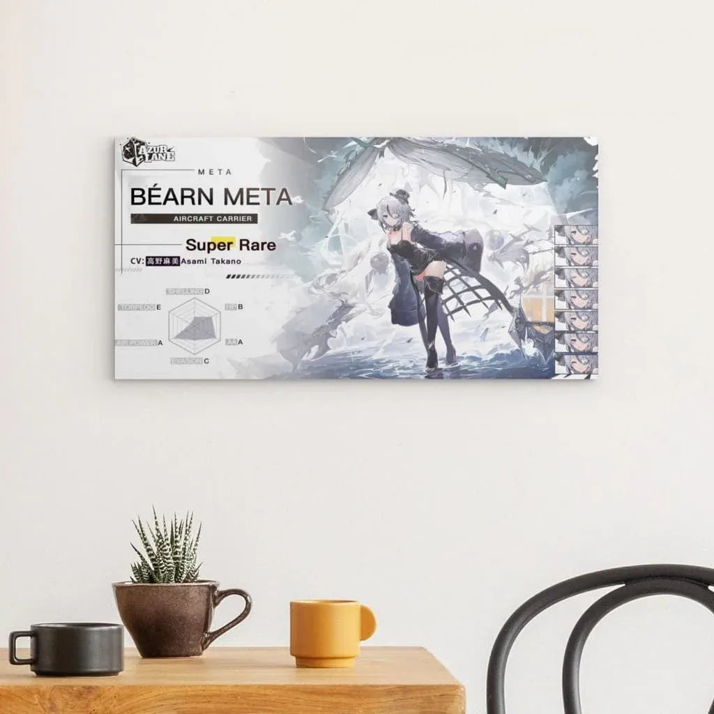 azur-lane-poster-charakter-meta-bearn-metal-print-jlr-design-2 - JLR Design