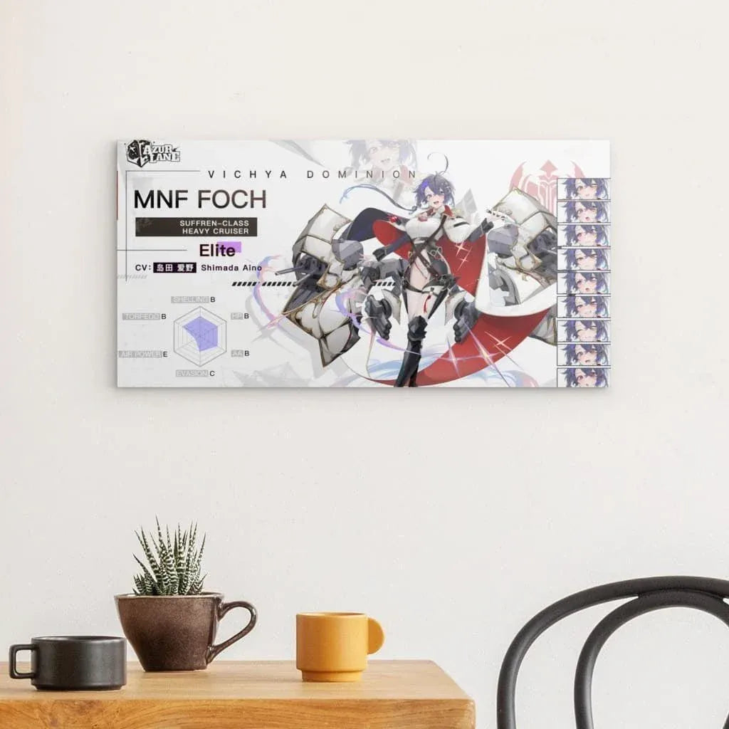 azur-lane-poster-charakter-mnf-foch-poster-jlr-design-2 - JLR Design