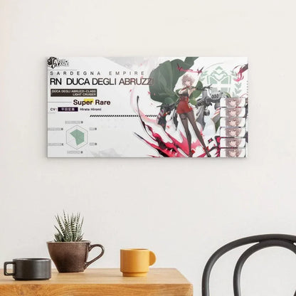 azur-lane-poster-charakter-rn-duca-degli-abruzzi-poster-jlr-design-2 - JLR Design