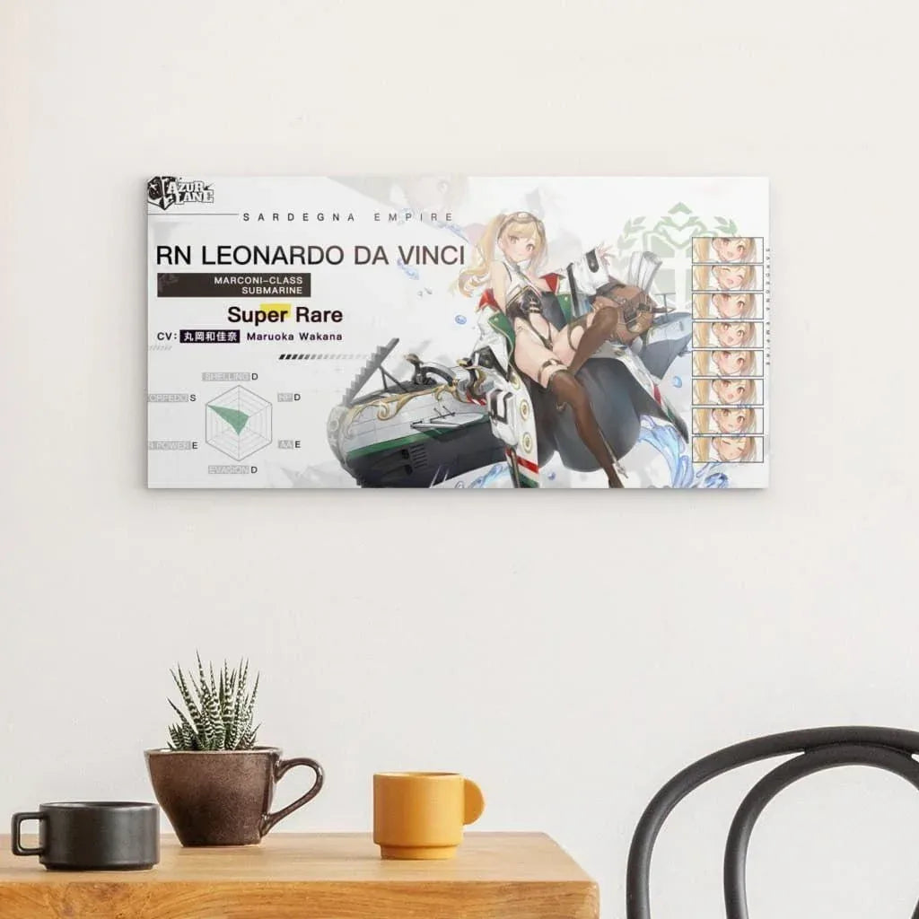 azur-lane-poster-charakter-rn-leonardo-da-vinci-poster-jlr-design-2 - JLR Design