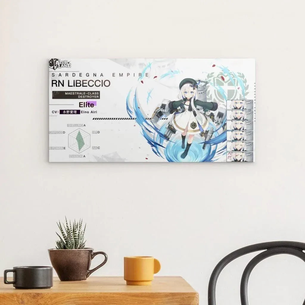 azur-lane-poster-charakter-rn-libeccio-poster-jlr-design-2 - JLR Design