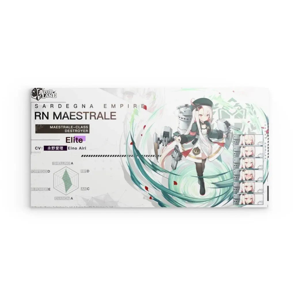 azur-lane-poster-charakter-rn-maestrale-poster-jlr-design-1 - JLR Design