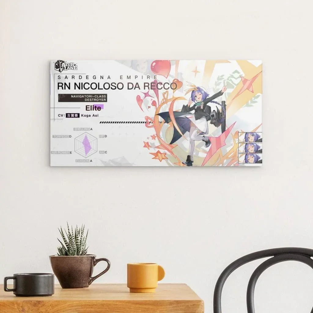 azur-lane-poster-charakter-rn-nicoloso-da-recco-poster-jlr-design-2 - JLR Design