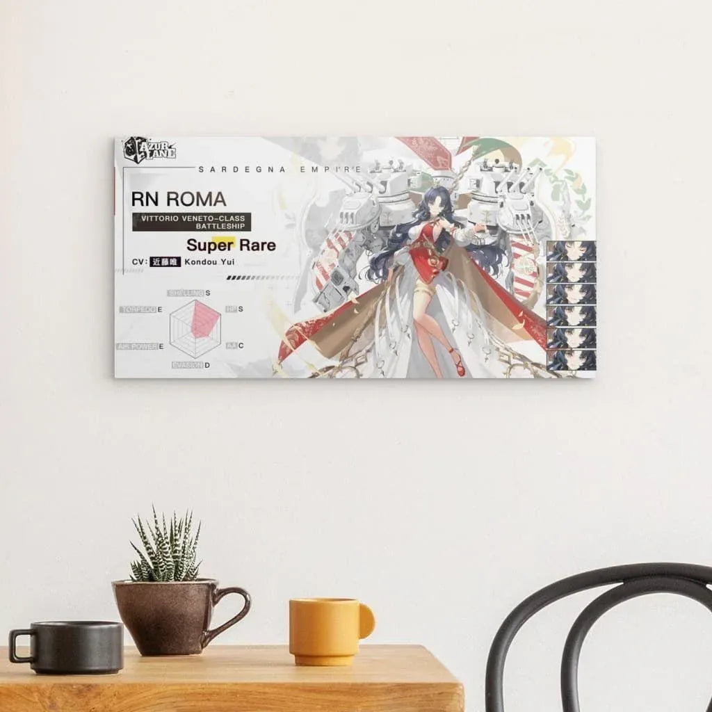 azur-lane-poster-charakter-rn-roma-poster-jlr-design-1 - JLR Design