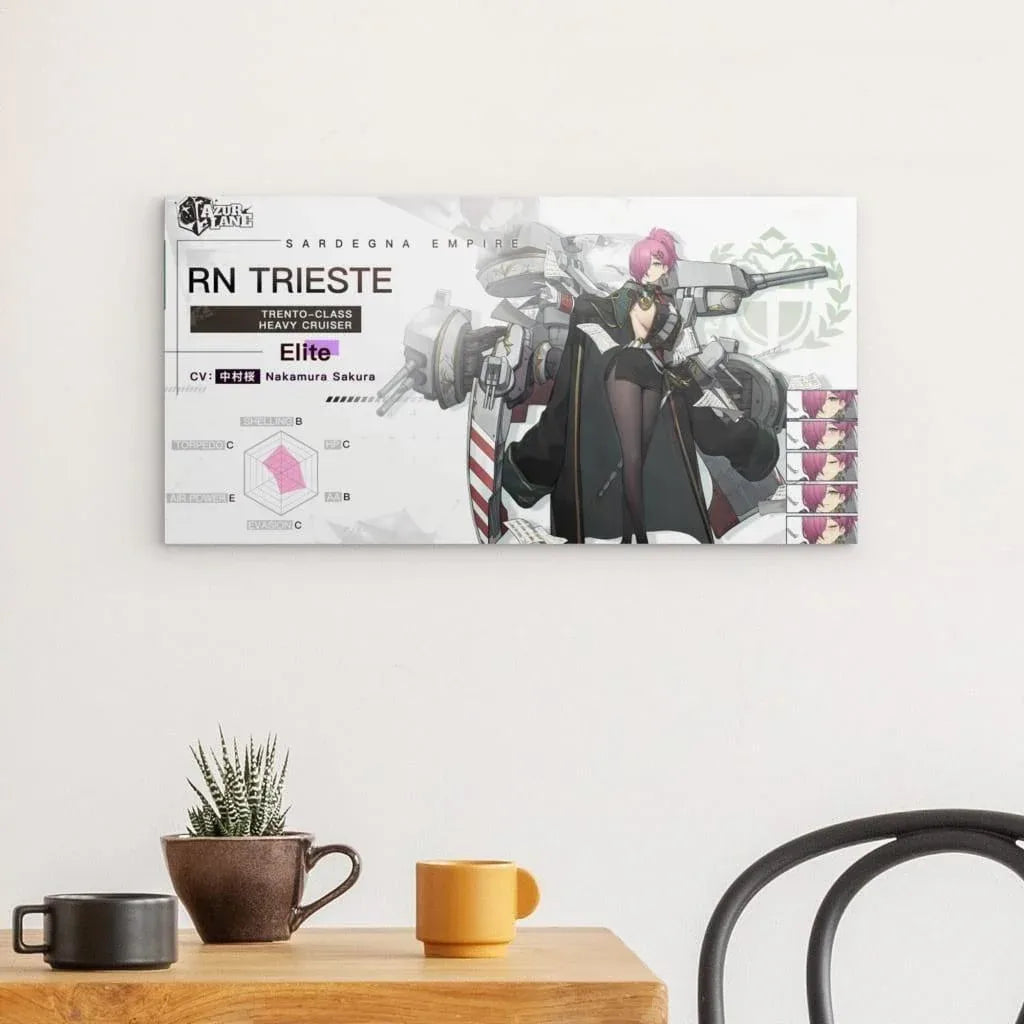 azur-lane-poster-charakter-rn-trieste-poster-jlr-design-2 - JLR Design