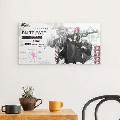 azur-lane-poster-charakter-rn-trieste-poster-jlr-design-2 - JLR Design