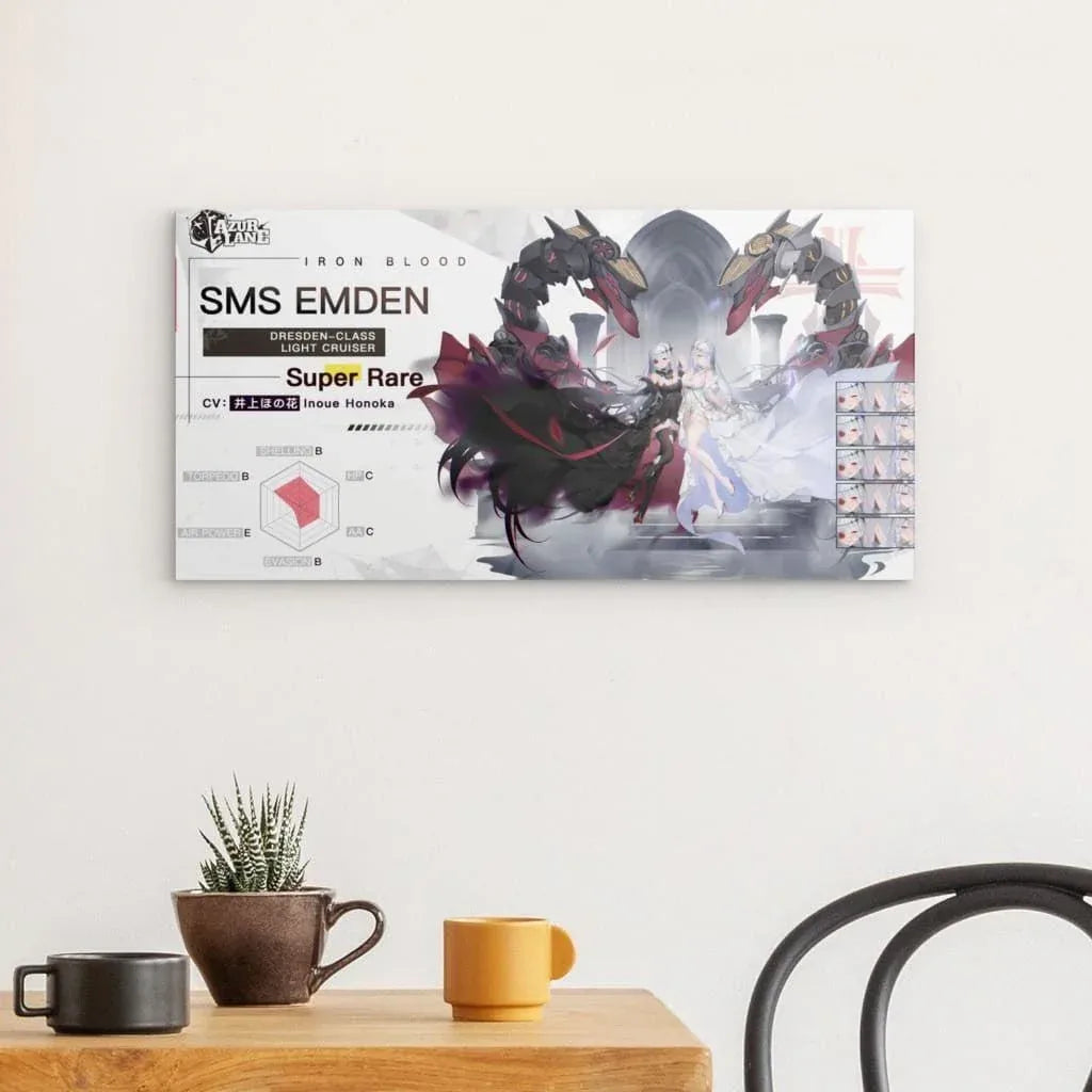 azur-lane-poster-charakter-sms-emden-poster-jlr-design-2 - JLR Design