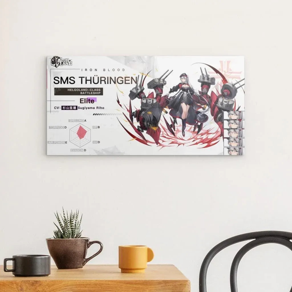 azur-lane-poster-charakter-sms-thuringen-poster-jlr-design-2 - JLR Design